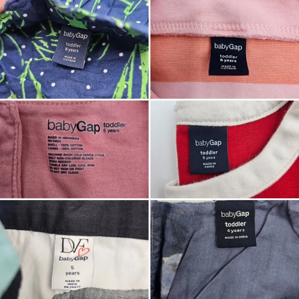 Gap Girl's Size 4/5 Lot of 6 Dresses